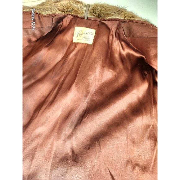 Vintage Genuine Mink Fur Stole Cape By Lewiston Fur Shop Lewiston Idaho - Picture 2 of 16